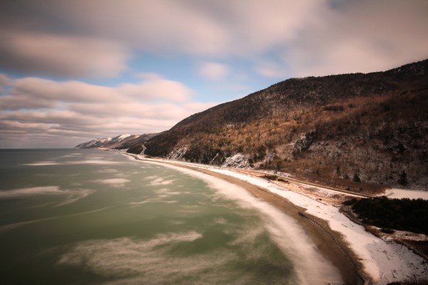 White Shoreline by Roman Buchhofer